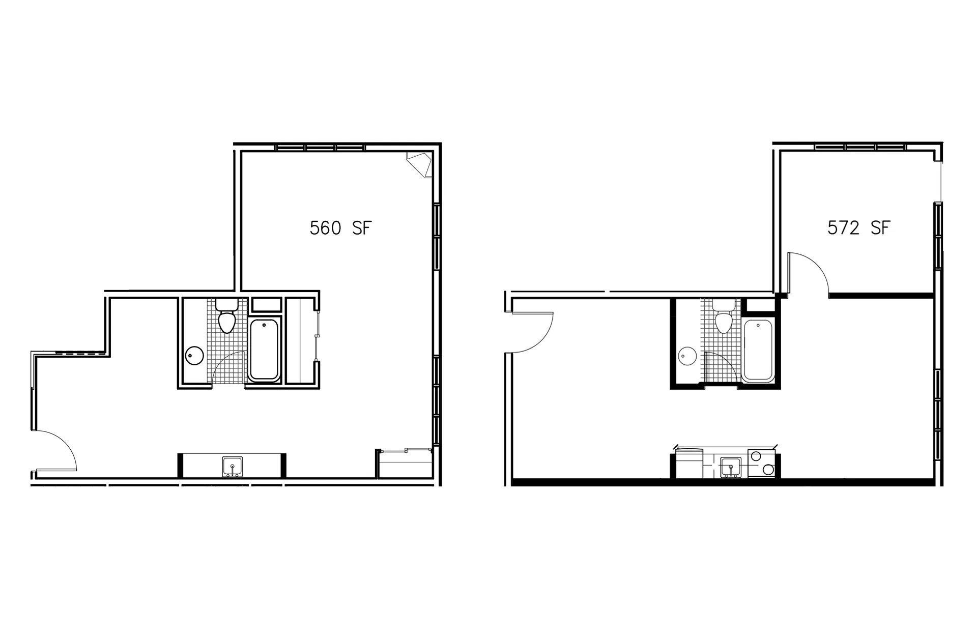 1 Bedroom Reserve floor plan