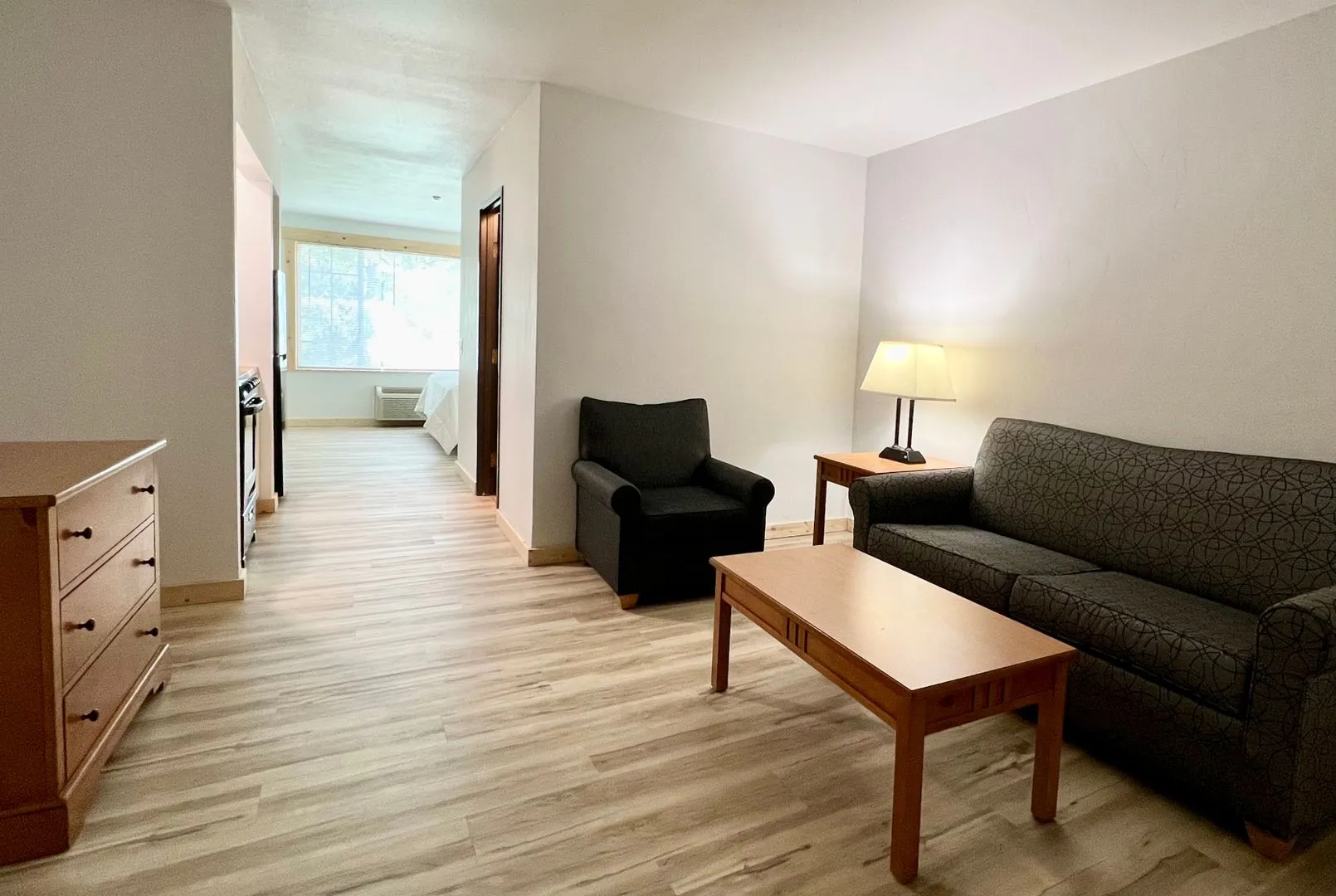 One Bedroom Apartment - One bed, all the benefits. All Utilities & Internet included.