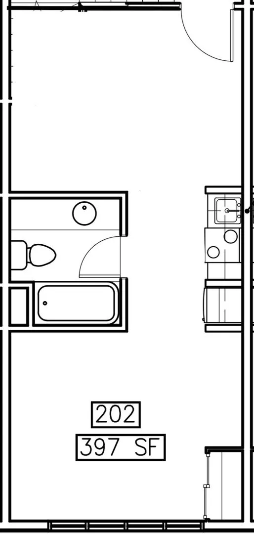 One Bedroom Apartment - One bed, all the benefits. All Utilities & Internet included. - Photo 2
