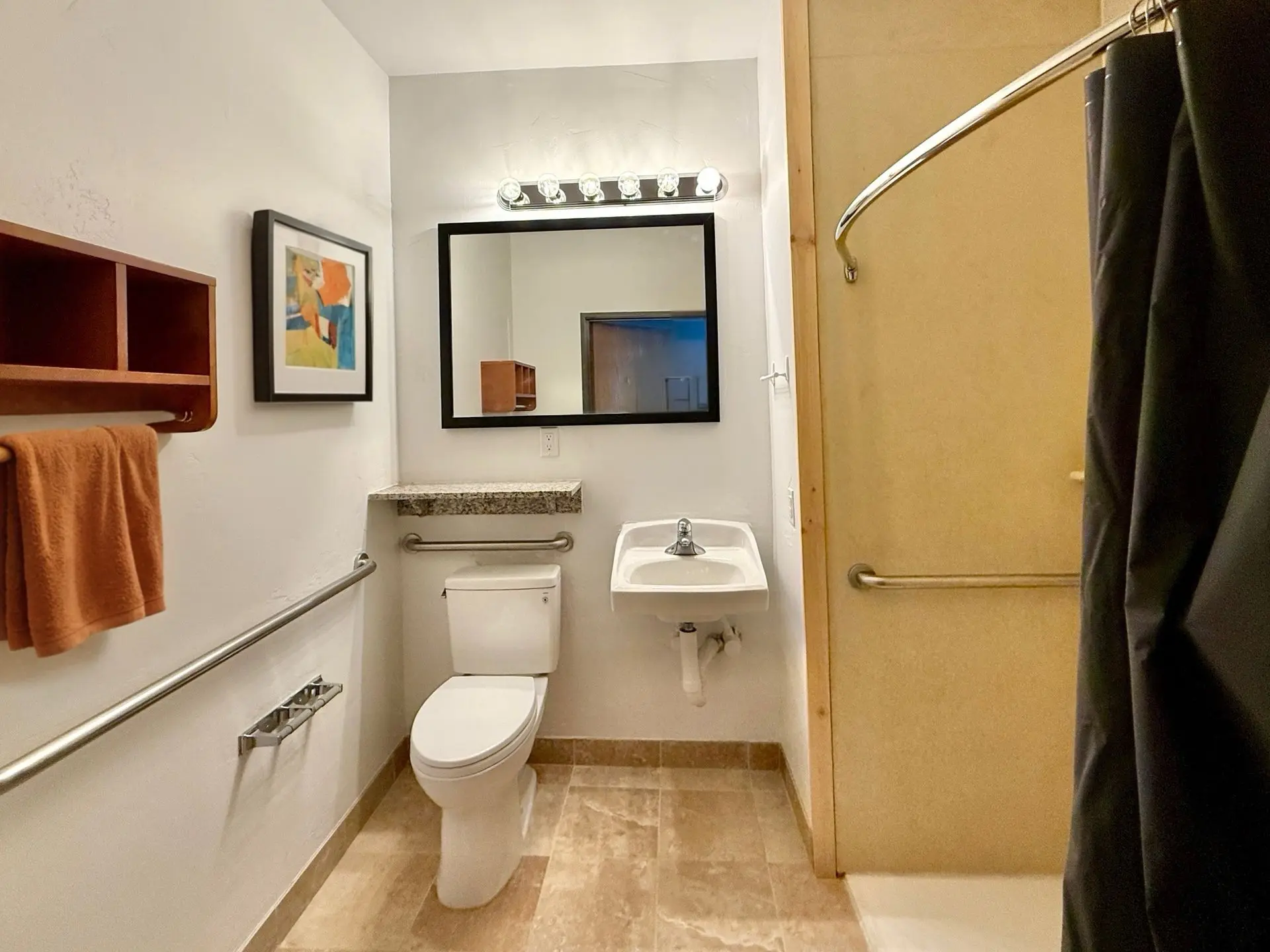 Updated bathroom