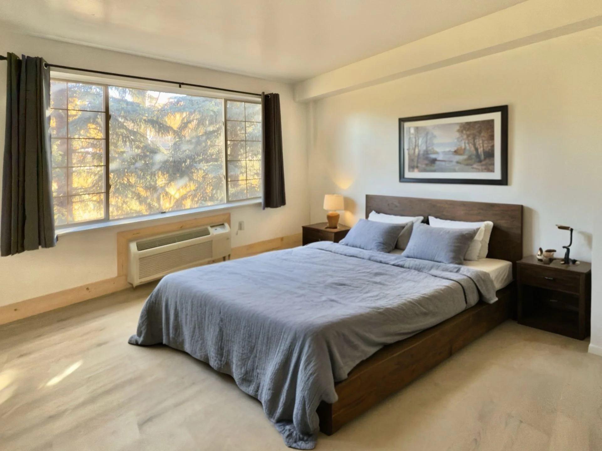 Comfortable Bedrooms at Ski Town Apartments