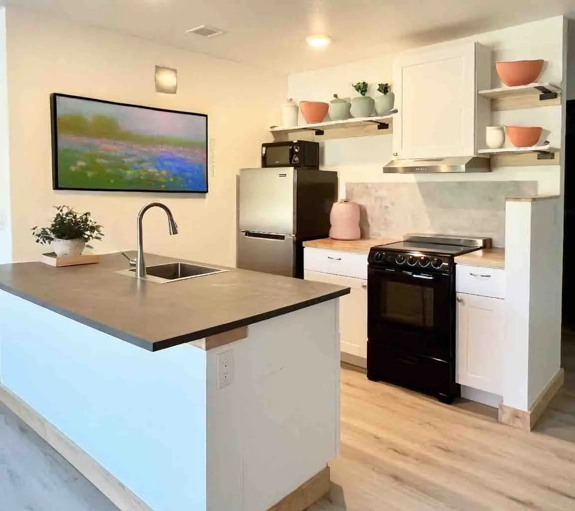 Modern kitchen with appliances