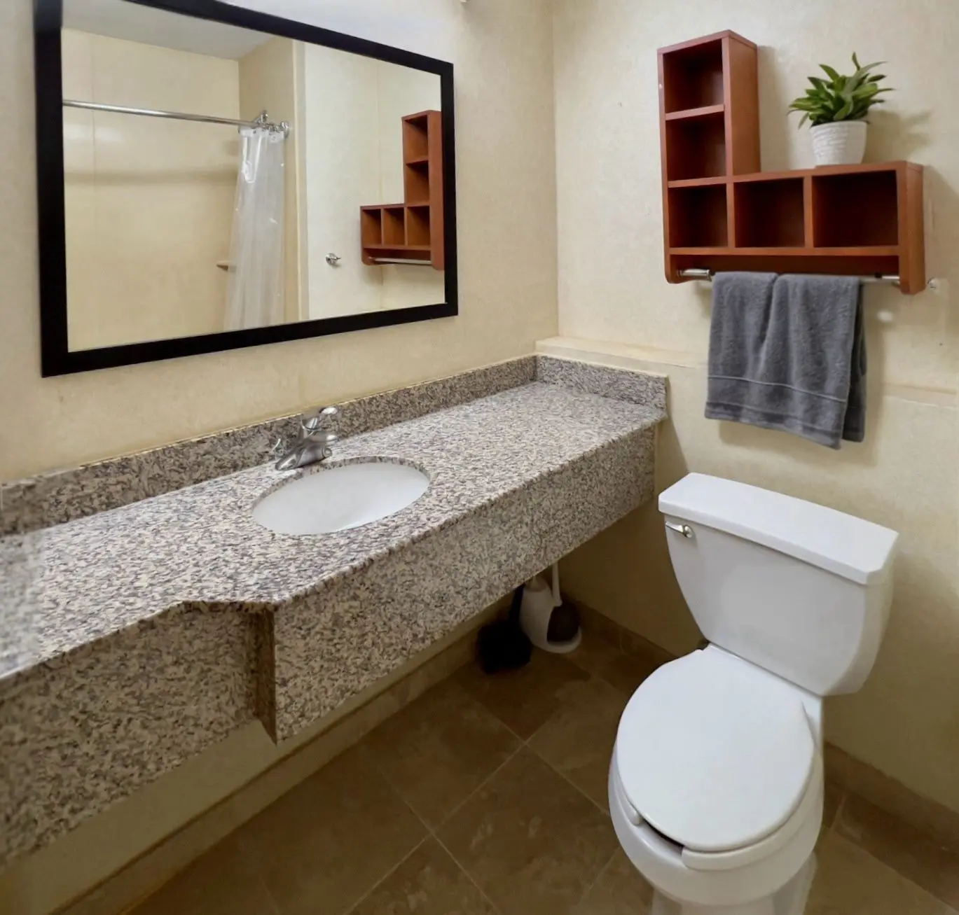 Bright bathroom