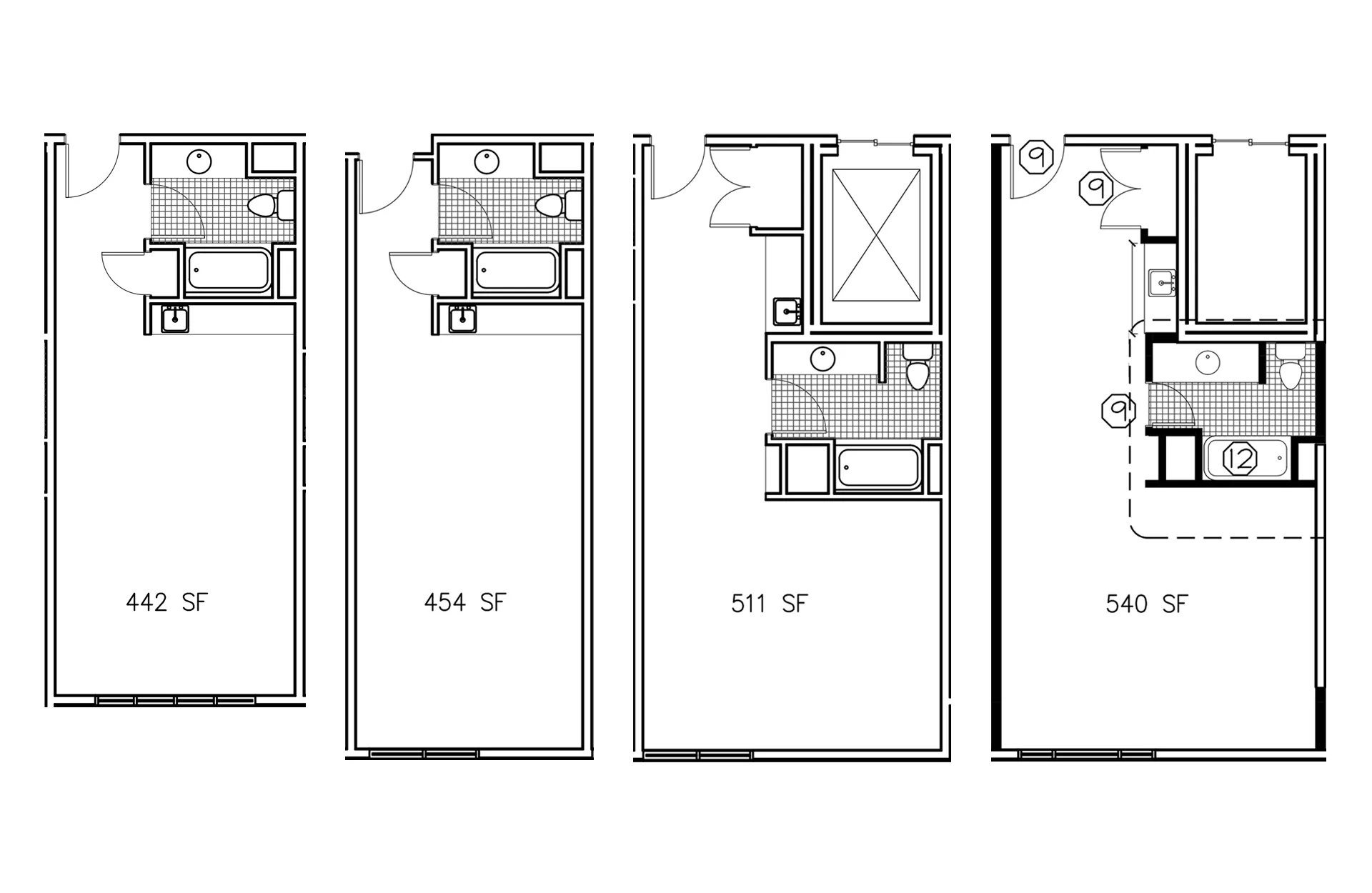 Studio Reserve floor plan